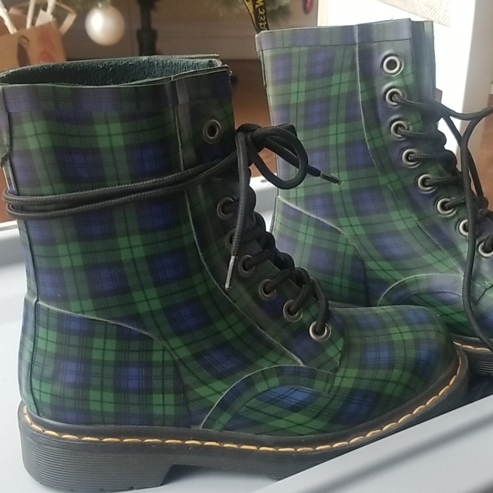 Dr. Martens Drench 8-Eye Rain Boot.